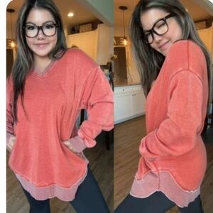 Women's Pumpkin Sweater